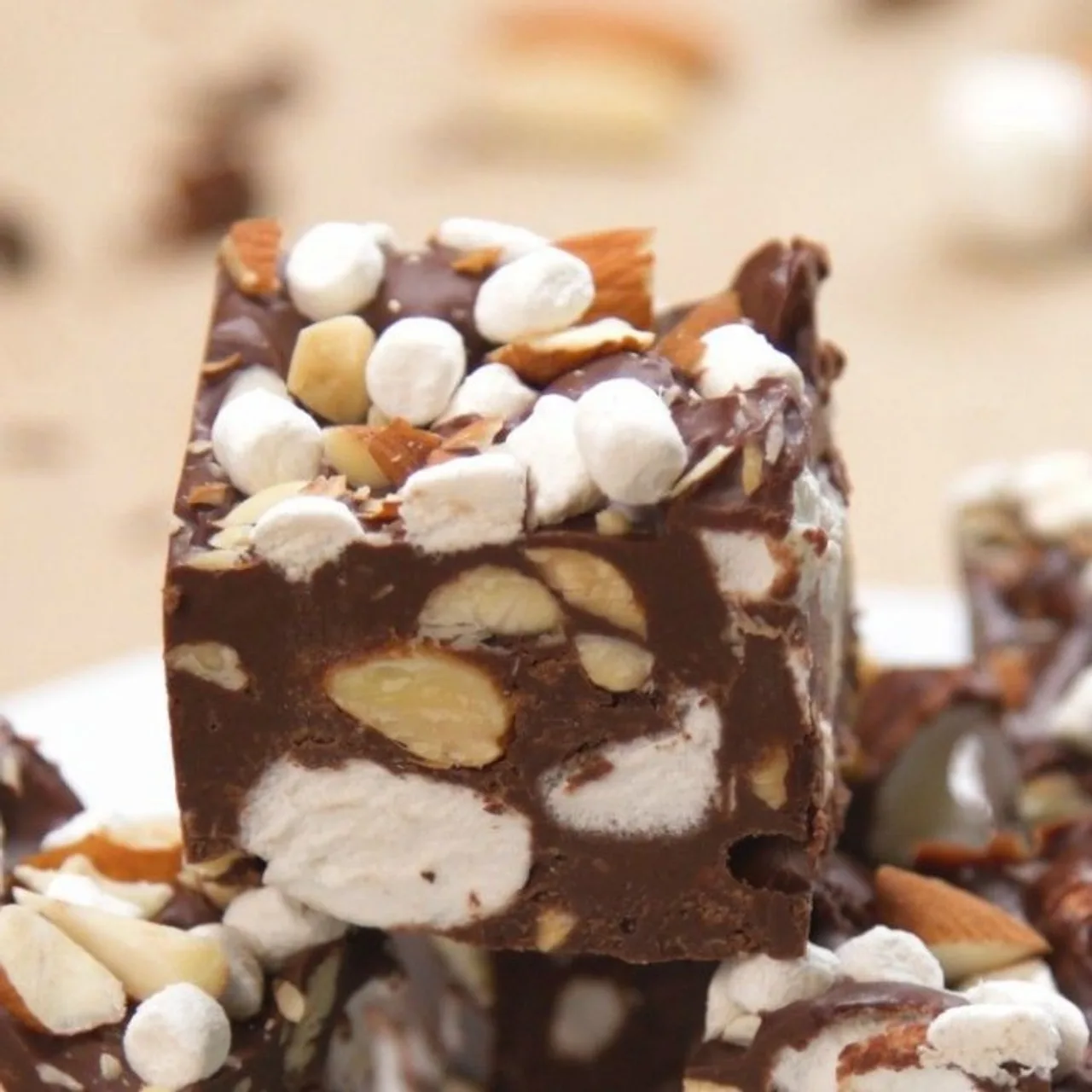 Rocky Road Fudge