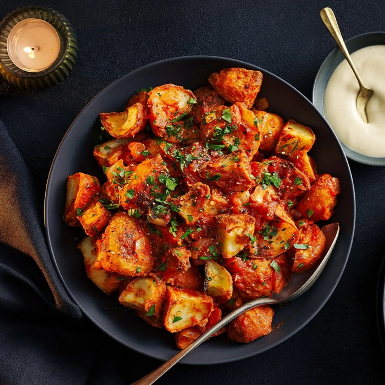 Patatas bravas