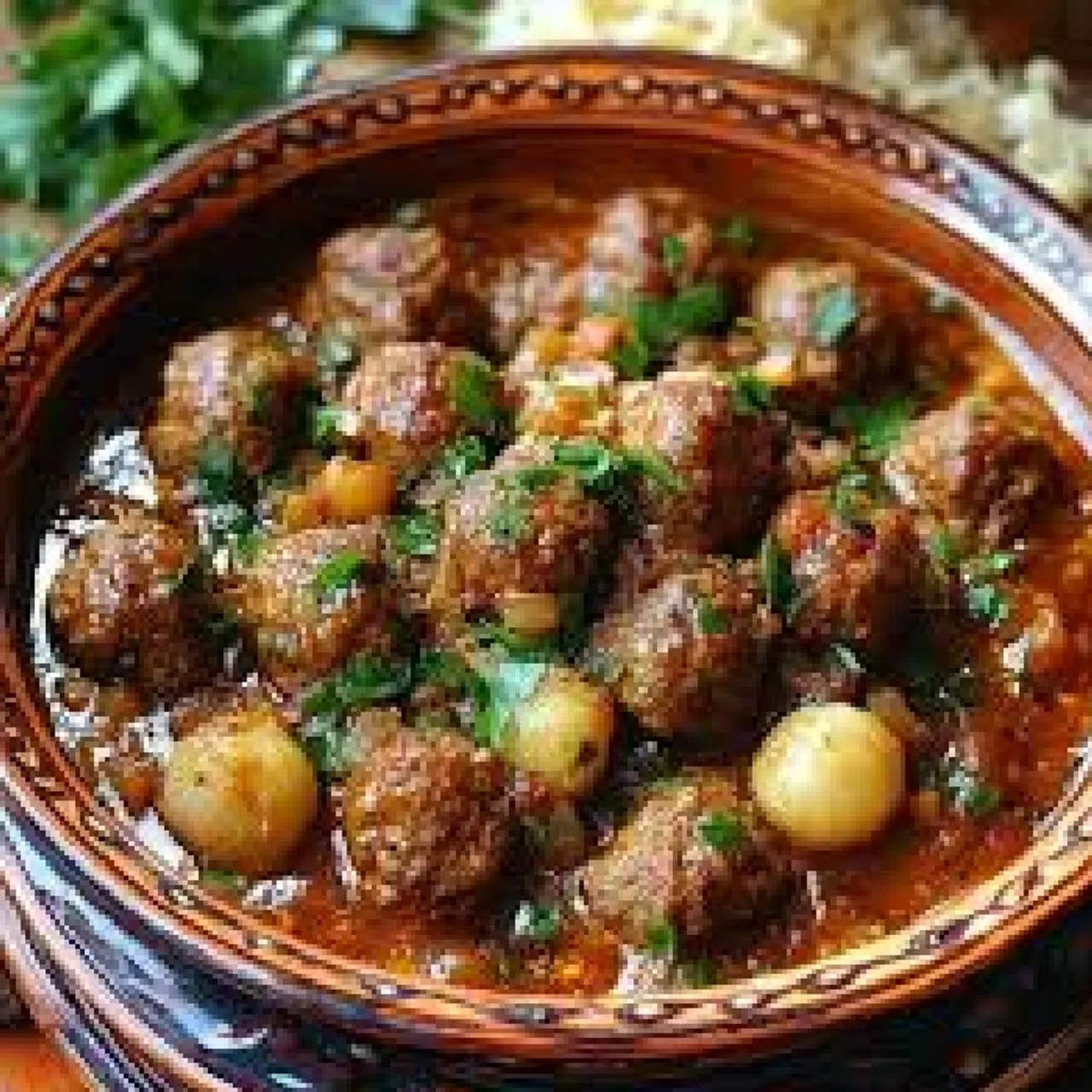 Algerian Kefta (Meatballs)