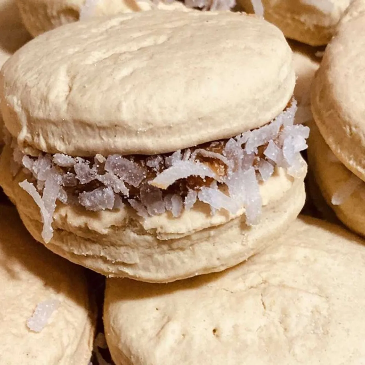 Vanilla alfajores